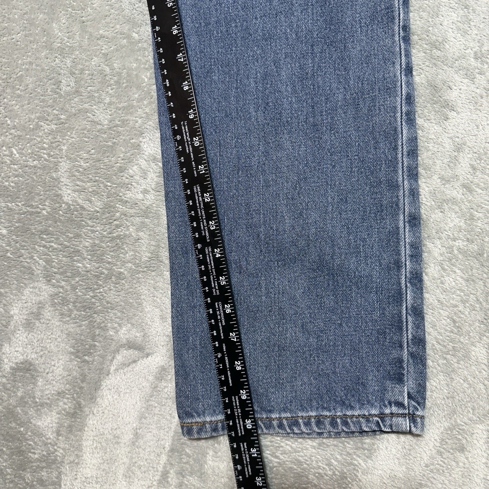 Levis Jeans Men 34x30 Blue Denim Pants Y2K 2000s Workwear 505 - Picture 11 of 11